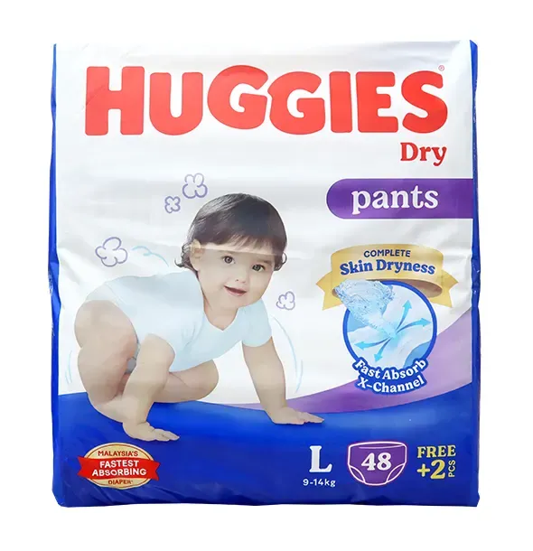 International%20Malaysian%20product%20Huggies%20diaper%20Dry%20pants%20Large%20(9-14kg)%20(48+2pcs)=50pcs%20-%20Image%202