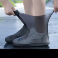 1 Pair  Rain Boot Overshoes For Outdoor Use, Silicone Waterproof Shoe Covers, Rainy Day Shoe Cover, Reusable Non-Slip Rain. 