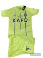 Cristiano Ronaldo Al-Nassr FC 2023-24 full kit (home) T-Shirt/short Availble half selves for adults. 