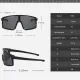 Polarized Cycling Sunglasses UV Protection Windproof Glasses For Men Women Polarized Lens Road Riding Bike Sport Glasses Eyewear. 