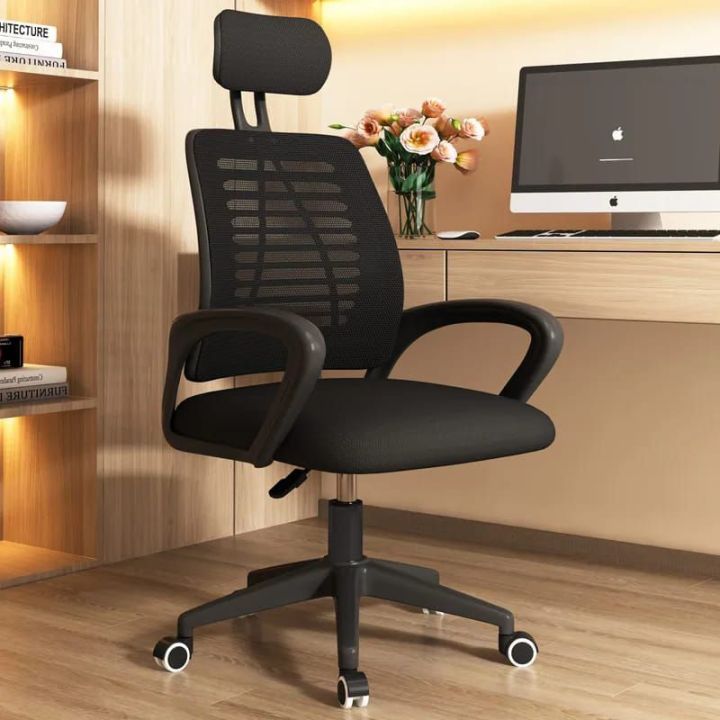 Ergonomic%20Home%20Office%20Chair,%20Mid-Century%20Modern%20Leather%20Chair,%20Mid%20Back%20Swivel%20Rolling%20Executive%20Chair%20with%20Armrest%20Wheels,%20Comfy%20Task%20Computer%20Desk%20Chair%20(Brown,%20Suede%20Leather)%20-%20Image%209