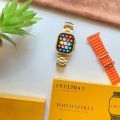 C9 Ultra 2 Gold edition smartwatch. 