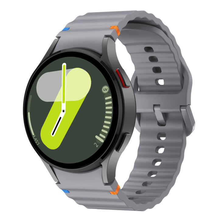 Original Silicone Strap for Samsung Galaxy Watch 7 FE 44mm 40mm belt Bracelet Galaxy Watch 4 6 Classic 5 pro band 43mm 47mm 45mm