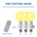 E27 Smart Lamp Holder Wireless Remote Control Light Socket For Light Bulb Lamp Bases With Remote Controller Smart Timer Switch. 