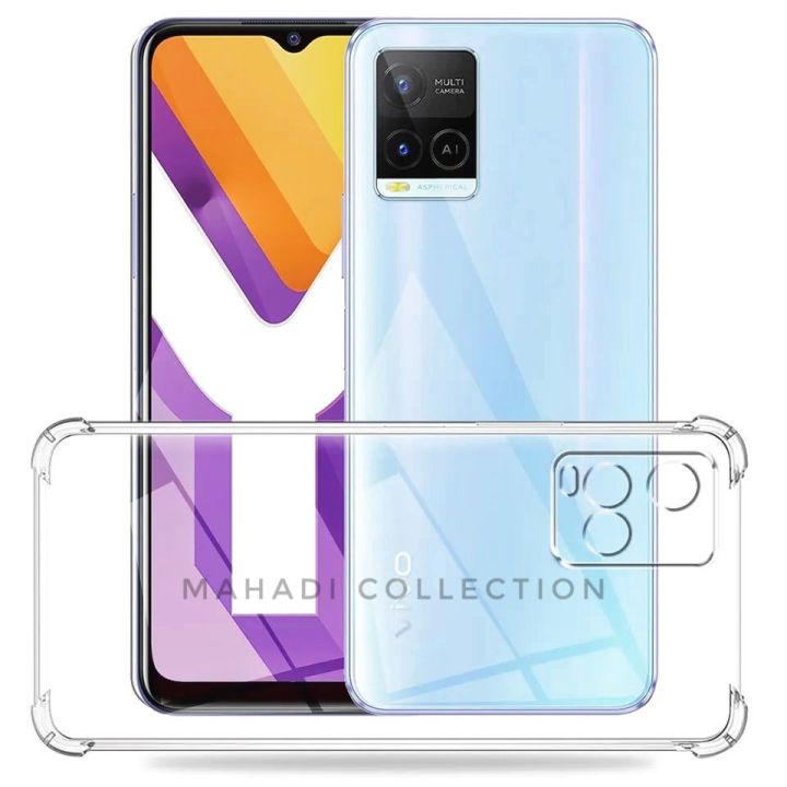 For%20Vivo%20Y33%20Silicone%20Airbag%20cover%20Shockproof%20Transparent%20Protective%20Clear%20Back%20Cover%20TPU%20Case%20-%20Image%203