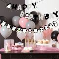 Penguin Birthday Party Decoration Includes Happy Birthday Penguin Banner Penguin Party Supplies for Winter Birthday Baby Shower. 