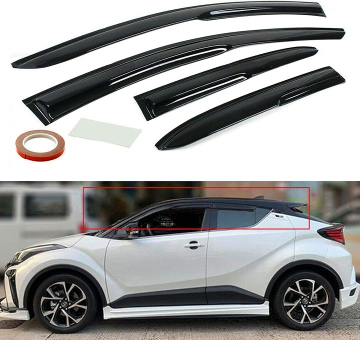4%20piece%20Window%20visor%20for%20Toyota%20C-HR%20%20car%20exterior%20accessories%20decoration%20item%20rain%20guard%20high%20quality%20plastic%20material%C2%A0%20CHR%20rain%20shads%20-%20Image%206