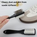 2 In 1 Suede Shoe Brush Double Side Efficient Cleaning Tool Nubuck Leather Care Eraser Shoe Cleaner Multifunctional Shoe Brush. 