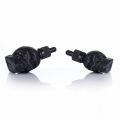 30ml Black Skull Glass Dropper Bottle Cute Essential Oil Bottles With Eye Dropper For Perfume.