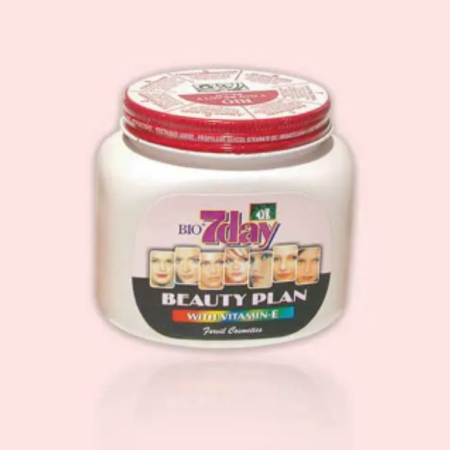Bio 7 Day Beauty Plan Cream,With Vitamin E,Net Wt 525 Ml