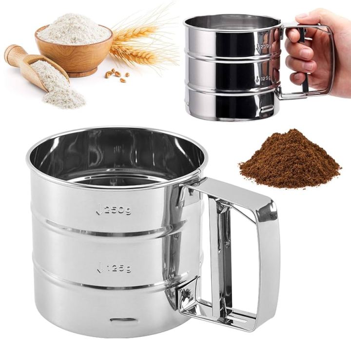 Flour%20Stainer%20Sifter%20Stainless%20Steel%20With%20Handle%20Hand%20Press%20Mesh%20Straining%20Cup%20For%20Baking%20Powder%20Sugar%20Filter%20Kitchen%20Tool%20(Capacity:%20250g)%20-%20Image%206
