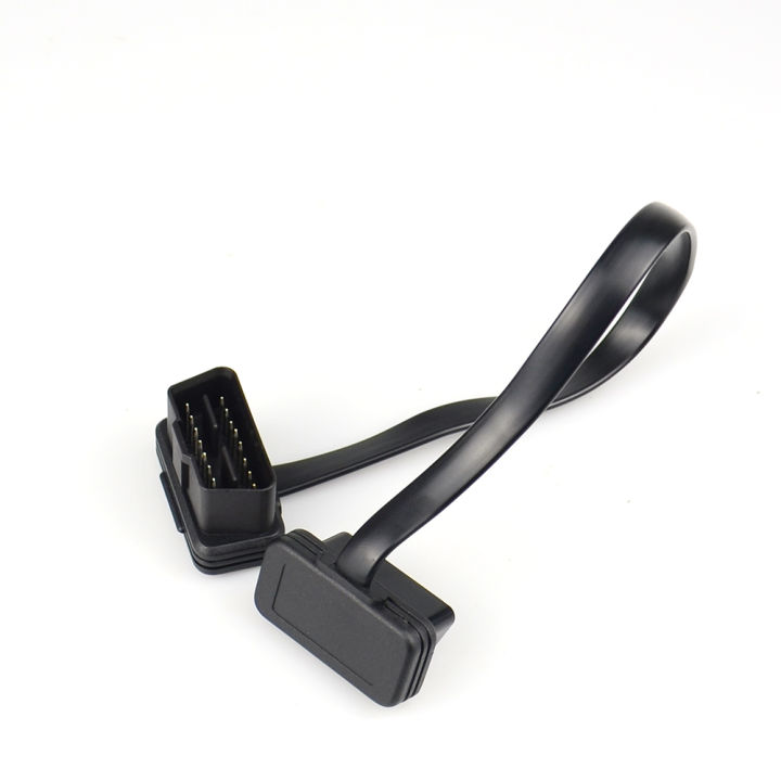 30/60/100CM%20Flat+Thin%20As%20Noodle%2016%20Pin%20Socket%20OBD%20OBDII%2016Pin%20Male%20To%20Female%20Car%20Scanner%20OBD2%20Extension%20Cable%20Connector%20-%20Image%203