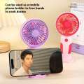 Rechargeable Compact Mini Handheld Fan – Stylish & Portable for Indoor & Outdoor Use.