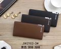 Delibi Fashionable Leather Men Wallet (Brown). 