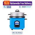 Gazi Rice Cooker FRC-1.8L-2P - Non-Stick and Stainless Steel. 