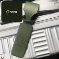 1 Piece Multi Colors Long Strip PU Luggage Tag Travel Accessories for Women or Men. 