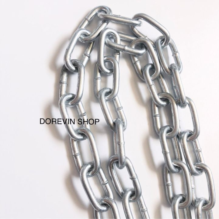 High gloss plated steel chain 5 mm thick divided for sale 1 m hanging chain of goods hanging chain, fabric hanging chain