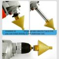 Brazing Chamfer Router Bit 50mm Diamond Step DrillAngle Grinder Hole Saw Tile Stone Marble Beveling Edge Trimming Cutter Tool. 