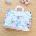 50Pcs Thickening Thank You  Bag Clothing Store Shopping Packaging Bags with Handle Wedding Party Candy  Bags. 