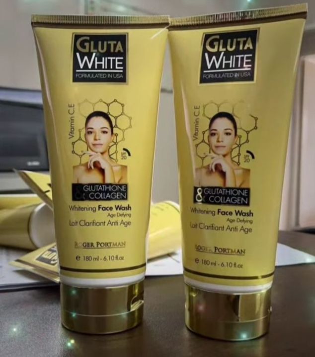 GLUTA%20white%20Whitening%20Face%20Wash%20180ml%20(Original)%20-%20Image%203