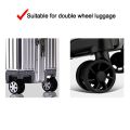 8PCS/Set Suitcase Parts Axles Travel Luggage Caster Shoes Silicone with Silent Sound Luggage Wheels Protector Reduce Noise. 