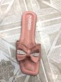 Ladies Simple Daily Use Gorgeous Butterfly Flat Sandal | Girls Fashionable New Design Flat Sandal | Gorgeous Butterfly Sandal.