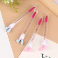 1Pc Reusable Makeup Brushes Tube Eyelash Brush Mascara Brush Rabbit Eyelash Brush Tube. 