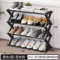 Foldable Plastic Shoe Rack No Installation Required Space-saving Shoe Oragnizer Stand Holder Sturdy Portable Shoe Cabinet. 