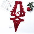Sexy Lingerie Set Bandage Sexy Lingerie Bodysuit Women Halter Hollow Out Exotic Clothes Black Porn Bottom Sissy Hot Sensual Body. 
