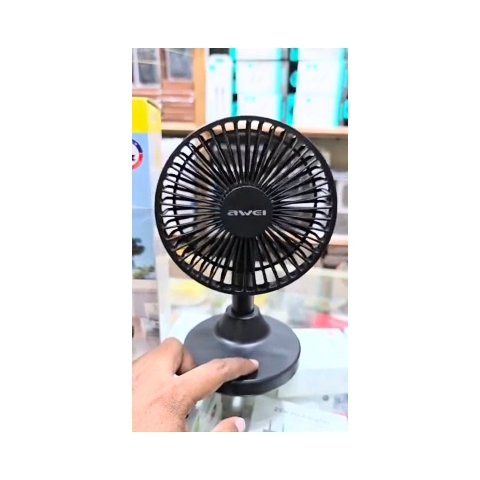 Awei F29 Desktop Oscillating Rechargeable Fan 3600mah battery