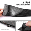 Programmable LED Matrix Pixel Display Panel, 5V USB, Flexible Soft Screen, Bluetooth APP, Music Rhythm Mode, DIY Text/Animations. 