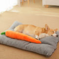 HOOPET Dog Toy Pet Carrot Plush Toy Vegetable Chew Toy for Small Medium Large Dogs Pet Sound Playing Toy Dog Accessories. 