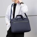 Men's Business Handbag Laptop Shoulder Bag Shoulder Crossbody Bag Fashionable Simple Waterproof Briefcase Male Office Travel. 