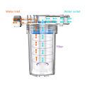 0.1 Micron Purifier Output Universal Shower Filter Ceramic Filter Element Shower Filter Faucet Water Heater Purification Kitchen. 
