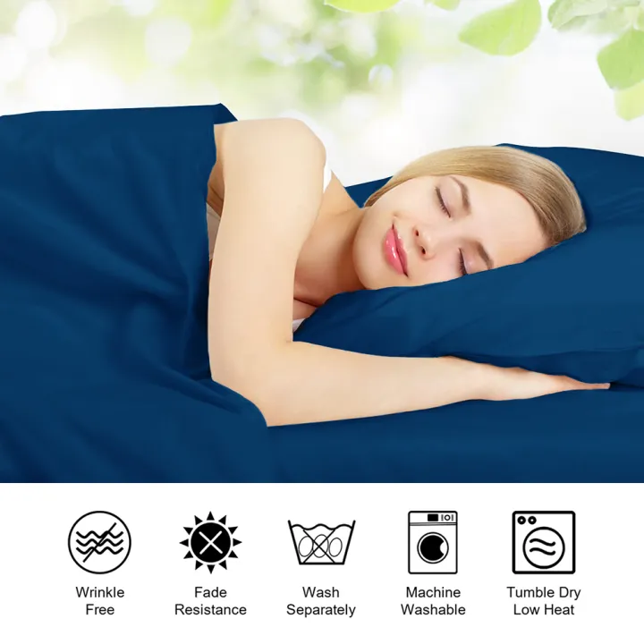4pcs%20Sheet%20Set%20Lightweight%20Super%20Soft%20Easy%20Care%20Wrinkle%20Free%20Microfiber%20Bedding%20Sets%20with%2014-Inch%20Deep%20Pockets%20for%20Women%20Men%20-%20Image%205