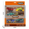 ND Thailand baby toys 6 PCs construction vehicle Ke Xiao heavy duty worker alloy model truck NO.KX09-6. 