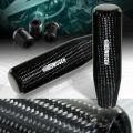 13CM 18CM REAL CARBON FIBER MANUAL MT MUGEN 5/6-SPEED SHIFTER SHIFT KNOB FIT HONDA ACURA. 