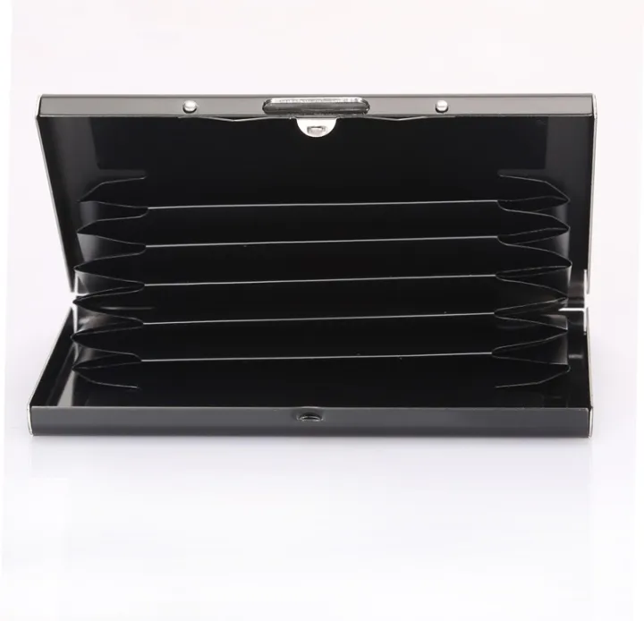 Hot%20Credit%20Card%20Case%20Wallet%20Men%20Women%20Business%20Multifunction%20Slim%20Wallet%20Stainless%20Steel%20Card%20Holder%206%20Cards%208%20Cards%2010%20Cards%20-%20Image%204