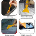 Plastic Resin Removal Scraper Flexible Paint Spatula Putty Knife Air Bubble Remover Sticker Installation Tool Vinyl Scraper.