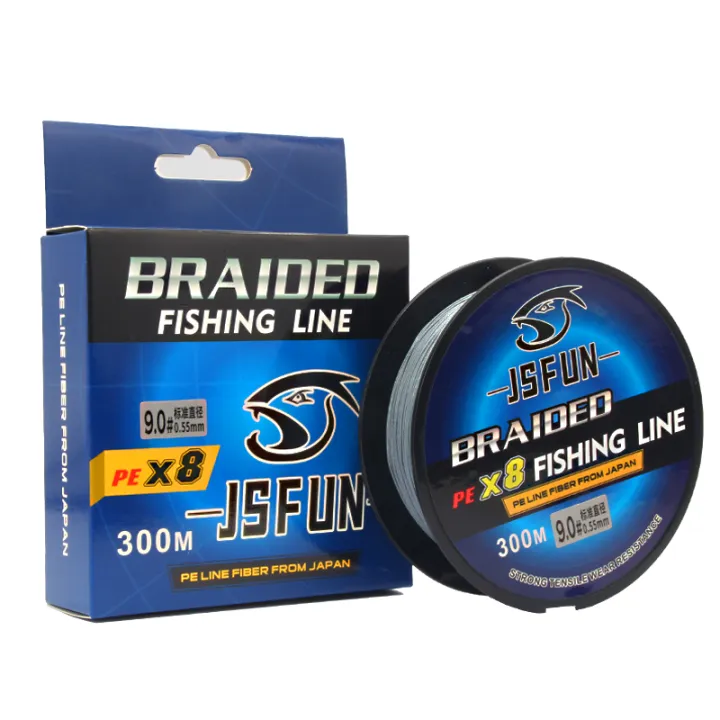 JSFUN%20300M%208%20Strands%20Braided%20Wire%20Coating%20Fishing%20Line%20Pound%20Count%2034LB-96LB%20Monofilament%20Leader%20Line%20Carp%20Fishing%20Sinking%20Line%20-%20Image%207
