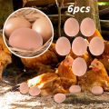 6/12/18/30pcs Hatching Egg Easter Hen Poultry Hatch Breeding Simulation Fake Plastic Artificial Eggs to Help Chickens Lay Eggs. 