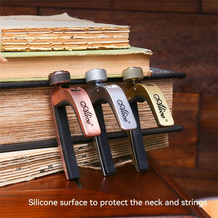 Alice%20Guitar%20Capo%20Adjustable%20Roller%20Metal%20Perfect%20Quick%20Change%20Tune%20for%20Electric%20Acoustic%20Guitar,%20Bass,%20Violin,%20and%20Ukulele%20-%20Image%205