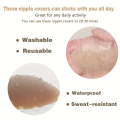 2pcs Reusable Silicone Covers, Ultra-Thin, Invisible, Self-Adhesive, Reusable & Washable  Invisible Under Clothing - Nipple Cove. 