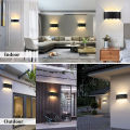 Outdoor Indoor LED Wall Light 2W 4W 6W 8W 10W  Up Down White Black Modern Light For Home Garden Bedroom Corridor. 