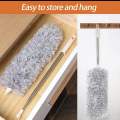 Ceiling Fan Cleaner Duster with Extension Pole - Microfiber Cleaning Tool Extended Long Handle for High Ceiling. 