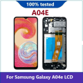 Origina LCD For Samsung Galaxy A04e A042F LCD Display Screen Touch Panel Digitizer Replacement For Samsung A04e LCD With Frame. 
