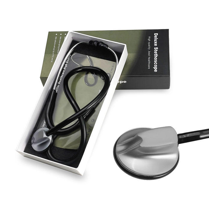 JUSTLANG Professional Stethoscope Clinical Heart Lung Blood Pressure Chest Cardiology Medical Estetoscopio for Doctor Nurse