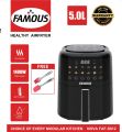 Sokany Digital Air Fryer 5 Ltrs With Spatula, Brush. 