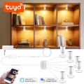 Smart TUYA Mini LED Spotlights 1-6PCS Group Lighting Support Alexa  Home APP Voice Control 45° Adjustable lightify. 
