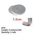 Self-Adhesive Door Window Sealing Strips Sponge Foam Soundproof Tape Windproof Dustproof Door and Window Gap Seal Strip. 